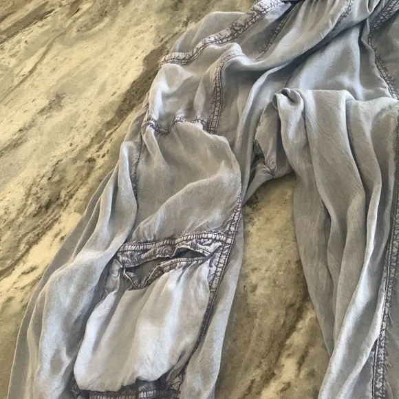 Women's Blue Jumpsuit - Picture 7 of 7